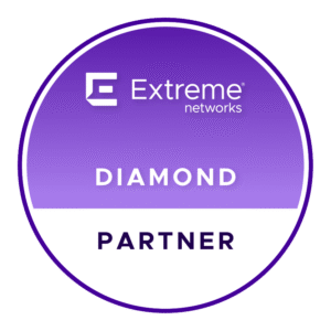 Extreme Networks Diamond partner badge